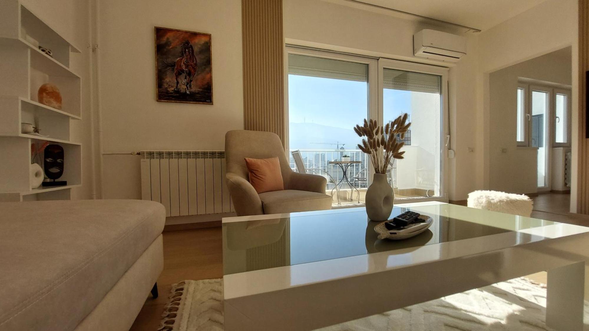 Mina Modern & Cozy Apartment Main City Square Gtc Szkopje Kültér fotó